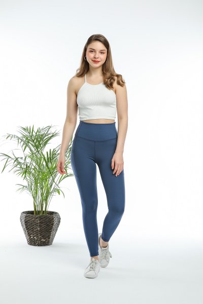 Cep Detaylı Sporcu Tayt