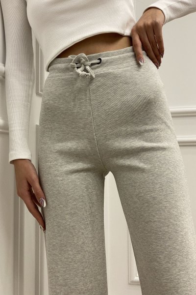 Fitilli Bol Paça Kaşkorse Kadın Pantolon