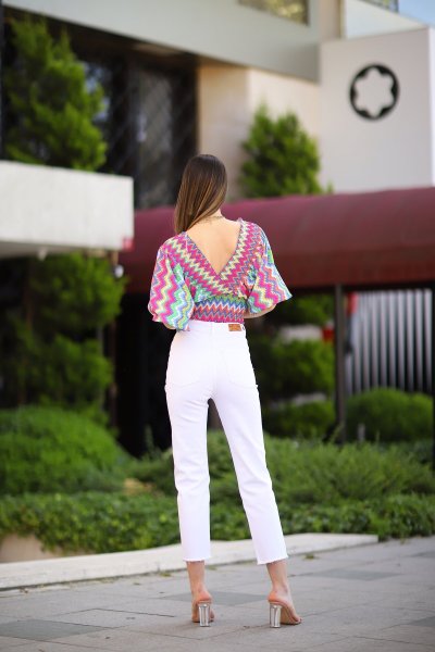 Mom Slim Fit Pantolon