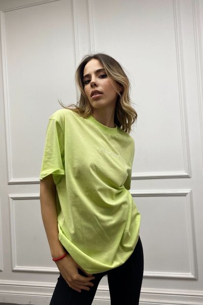 Nakış İşlemeli Basic Tişört