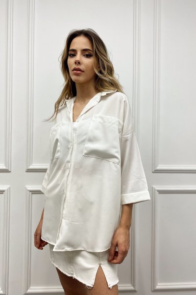 Fakir Kol Oversize Gömlek