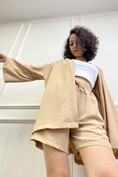 ŞORTLU KİMONO TAKIM