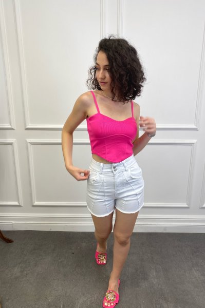 Kalp Yaka Triko Atlet