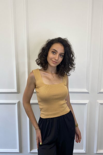 Kare Yaka Triko Atlet