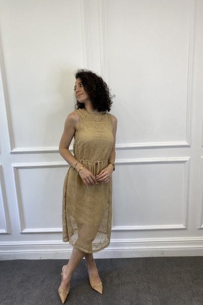 Licralı Örme Elbise