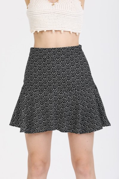 Bürümcük Krinkıl Kumaş Şort Etek