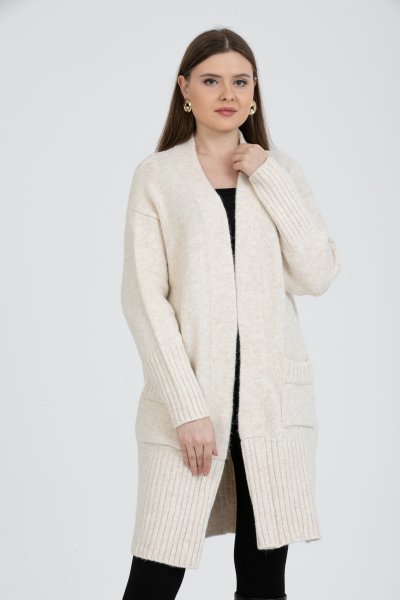 Erkek Yaka Önden Cepli Hırka