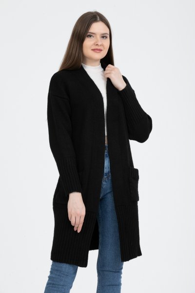 Erkek Yaka Önden Cepli Hırka