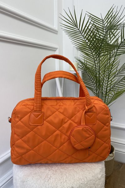 Kapitone Desen Omuz Çantası