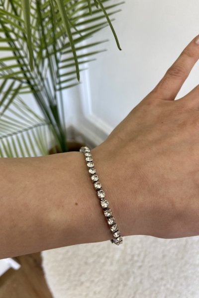 Su Yolu Taşlı Bileklik