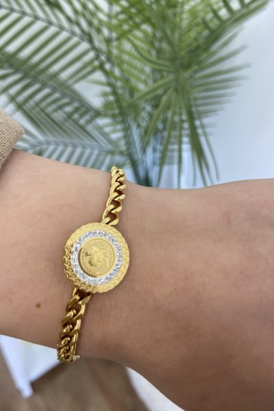 Çeyrek Detaylı Bileklik