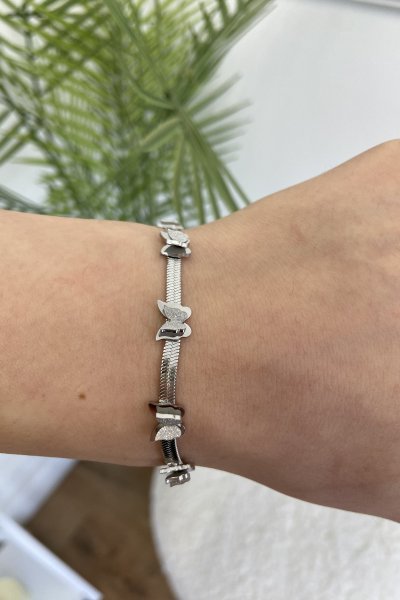 Tek Zincir 5'li Kelbek Bileklik