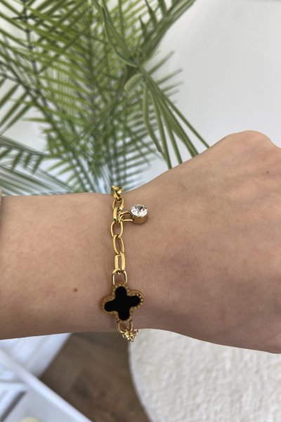 Sedef Taşlı Yonca Bileklik