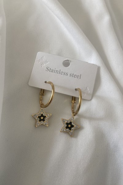 Yıldız Sallantılı Küpe