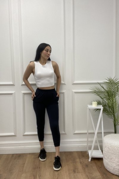 Paçası Ribanalı Orjinal Eşofman Altı