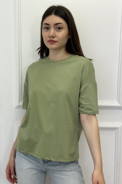 Pamuklu Basic Kadın Tişört