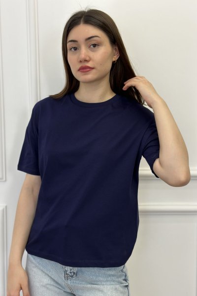 Pamuklu Basic Kadın Tişört