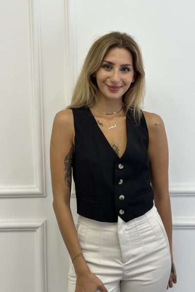 Oriinal Klasik Astarlı Kadın Yelek