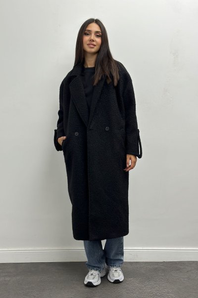 Kıvırcık Model Kadın Kaban