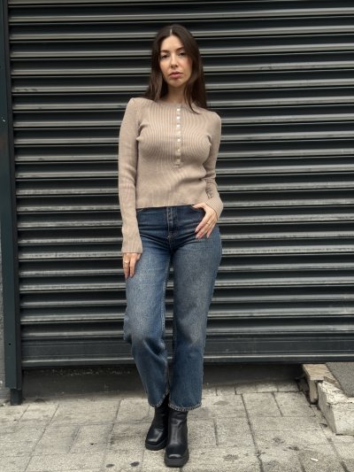 Kadın Tint Yıkama Relax Kot Pantolon