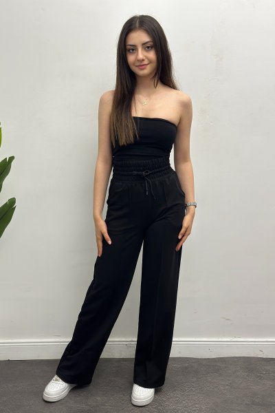 Muadil Geniş Kemerli Süper Yüksek Bel Eşofman