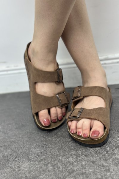 Kadın Çift Bant Ayarlanabilir Terlik