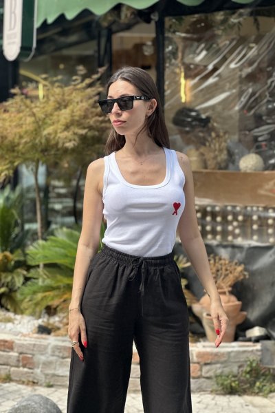 Kadın Kalpli Premium Marka Atlet