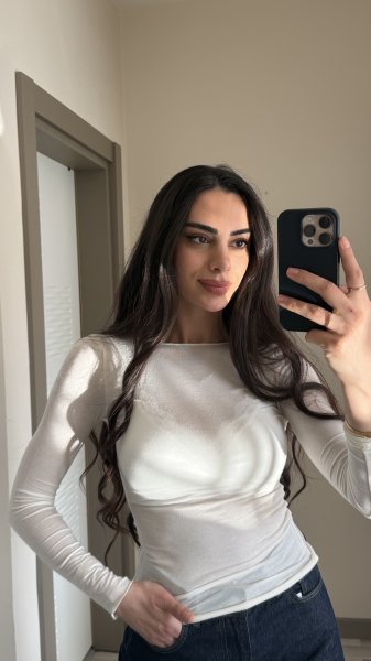 Kadın Kayık Yaka Modal Kaşmir Ultra Hafif Bluz